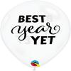 Qualatex B.11'' Simply Best Year Yet P/50 view 1