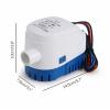 Bomba de agua de diafragma autocebante with Float Switch Outlet Automatic Submersible Boat Bilge Water Pump 12V Auto view 3