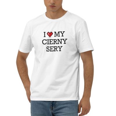 Abipuir Funny Tshirts Shirts for Women I Love My Cierny Sery T Shirt Men's T-Shirts Funny (Color : Colour, Size : Medium)
