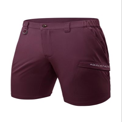 Mr.Stream Men's Hiking Relaxed Fit Golf Lounge Quick Drying Fishing Nylon Casual Shorts 3202 Red M