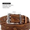 BISON DENIM Men's Belts Leather Dress Genuine Leather Classic Heavy Duty Buckle Belt Casual for Jeans view 3