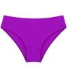 Moily Kids Girls Swim Bikini Bottoms Solid Color Triangle Swimsuit Briefs Swimwear Gymnastics Dance Sports Underpants Purple 10 Years view 1