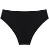 Moily Kids Girls Solid Color Swim Bottoms Triangle Bikini Briefs Swimwear Gymnastics Dance Sports Underpants Black 4 Years view 3