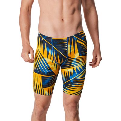 Speedo Men's Swimsuit Jammer Endurance+ Printed Team Colors