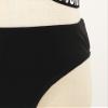 Moily Kids Girls Solid Color Swim Bottoms Triangle Bikini Briefs Swimwear Gymnastics Dance Sports Underpants Black 12 Years view 2