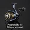 GOMEXUS Power Handle for Pflueger President 20 Spinning Reel (Not for President Lock Type) view 2