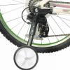 Bicycle Training Wheels, Universal Kids Bicycle Balance Stabiliser Mounted Kit Bike Balance Stabiliser Assist, Heavy Duty Adjustable Bike Training Wheels for 16 to 24 Bicycles(Black) view 1