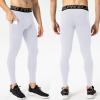 SPVISE 2 Pack Compression Pants for Men Athletic Tight Leggings Workout Base Layer Bottoms for Running Gym Yoga Basketball view 2