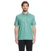 Golf Shirts for Men Dry Fit Short Sleeve Print Performance Moisture Wicking Polo Shirt view 2