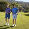 Golf Shirts for Men Dry Fit Short Sleeve Print Performance Moisture Wicking Polo Shirt view 3