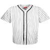 AIRNINE Men's Bandana Print Baseball Jersey Button Down Shirts (S to 5XL) (White_J44, 4X-Large) view 1
