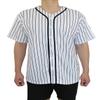AIRNINE Men's Bandana Print Baseball Jersey Button Down Shirts (S to 5XL) (White_J44, 4X-Large) view 3