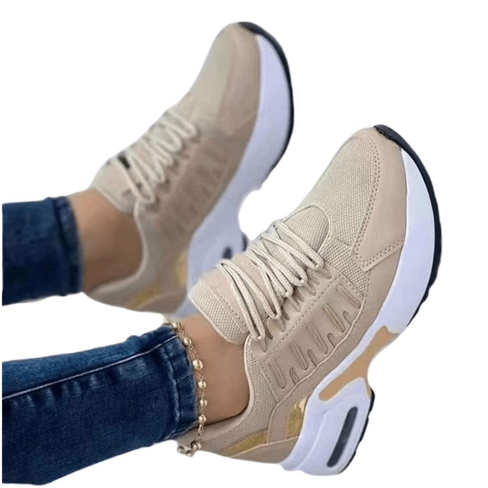 Ladmiple Sneakers For Women Black And Green Women's Slip on Sneakers Fashion Casual Athletic Gym Tennis Running Shoes Non Slip Comfort Breathable Platform Walking Shoes