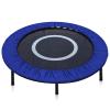 Trampoline Spring Cover Round Small Trampoline Replacement Safety Cover 600D Oxford Cloth Optional for Serviceable Waterproof Frame for Home(36 Inch-6 Hole,Blue) view 1