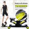Stair Stepper for Exercise, Mini Steppers with Resistance Band, Hydraulic Mute Stepper with LCD Monitor and Resistance Bands for Home Gym Workout,Red view 4