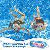 Starweh Kids Swim Goggles, 2 Pack Swimming Goggles No Leaking Anti Fog Kids Goggles for Boys Girls(Age 6-14), Purple & Pink view 2
