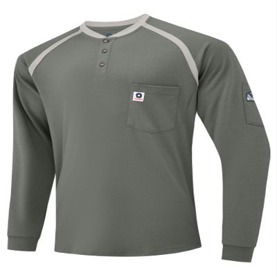 VANDISI FR Shirts for Men Lightweight Longsleeve Fire Retardant Shirts CAT2