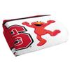 LOGOVISION North Carolina State University x Sesame Street Beach Towel, 30"x60" Primary Logo & Elmo Beach Towel view 3