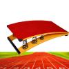 HAIXHX School Gymnastics Spring Board for Adults/Teens, 6 Springs Wood Springboards Non-Slip Bouncy Springs Floor, Fitness/Vaulting Training Use (Color : Red) view 2