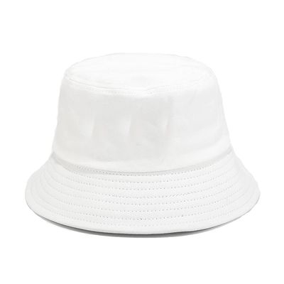 Quanhaigou Unisex Sun Hats, Fashion Beach Bucket Hat for Men Women,Summer Outdoor Boy's Girls Boonie Cap Breathable Packable (White Classic)