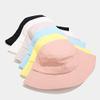 Quanhaigou Unisex Sun Hats, Fashion Beach Bucket Hat for Men Women,Summer Outdoor Boy's Girls Boonie Cap Breathable Packable (White Classic) view 4
