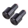 ciciTree 2pcs Black Solid Iron Handle Bar End Heavy Weight Vibration Reducing Grip Plug 7/8" 22mm view 1