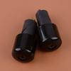 ciciTree 2pcs Black Solid Iron Handle Bar End Heavy Weight Vibration Reducing Grip Plug 7/8" 22mm view 3