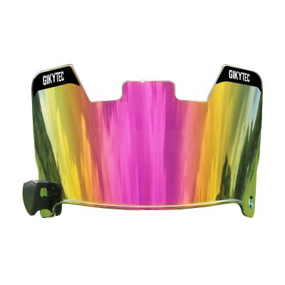 Football Visor Youth Football Helmet Visor Scratch Resistant UV Block Facial Protection Visor for Football Helmet (Purple)