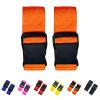 2 Pack Suitcase Straps, Bright Color Adjustable Luggage Belts, TSA Approved (Orange) view 1