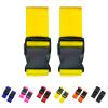 2 Pack Suitcase Straps, Bright Color Adjustable Luggage Belts, TSA Approved (Yellow) view 1