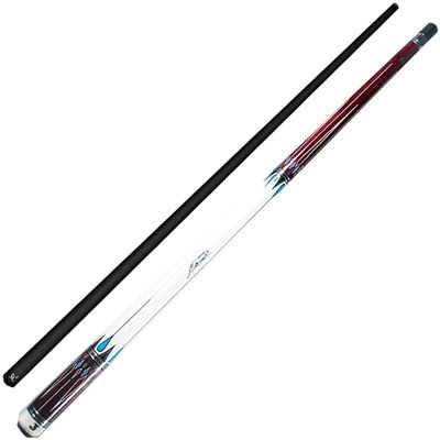 WLONK 1/2 Split Pool Cue Stick Single Pole, Maple Pool Cue Black Forelimbs 57Inch, Billiard Pool Cue Adult 19Oz Nano Hard Paint 10.8/11.8/13Mm Tips,Black Maple Forelimbs(Color:A,Size:Tips10.8Mm)
