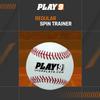 SHOP PLAY 9 Play9 Baseball Training Ball - Leather Baseball Pitching & Throwing Trainers - Spin Ball for Pitchers & Catchers, Youth & Adult (Regular Spinner) view 2