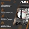 SHOP PLAY 9 Play9 Baseball Training Ball - Leather Baseball Pitching & Throwing Trainers - Spin Ball for Pitchers & Catchers, Youth & Adult (Regular Spinner) view 4