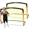 Happy Jump Soccer Goal Soccer Net for Kids Backyard 5x3.6ft, 2 Set view 1
