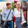 bisibuy Blue Ball Eye Clear Crossbody Bag Clear Messenger Bag Shoulder Bags Clear Purse Stadium Approved for Concerts Sports Events Work Travel view 2