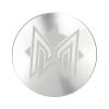 Bike Crank Dust Cover Crankarm Dust Cover Cap Sturdy with Rubber Rings Universal for Hollow Crankset Center Shaft Caps for Mountain Bike, Argent view 1