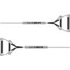 ZUP DoubleZUP Soft Float Tow Handle with 9" Double Handle Design and 60' Low-Stretch Tow Rope Mainline for Wakeboards, Kneeboards, Water Skiing, and Water Sports Activities, Black/Grey view 1