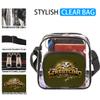 bisibuy Sport Wrestling Clear Crossbody Bag Clear Messenger Bag Shoulder Bags Clear Purse Stadium Approved for Concerts Sports Events Work Travel view 2