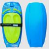 ZUP Kneeboard with Adjustable Padded Strap with Comfortable EVA Foam Pad, Ideal for Watersports and Knee Boarding, 50 x 20, Blue w/ Lime Pad view 2