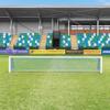 Forza Alu Mini Target Soccer Goal [Aluminum Soccer Practice Goal] - Blue Or Black Net (Blue Net, 12ft x 2ft (144in x 24in)) view 4