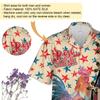 228CLOSET Chicken Hawaiian Shirt for Men - Rise & Shine Button Down Shirt Men, Mens Hawaiian Shirt Set 25 Size 4XL view 3