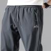 Men's Casual Pants for Obese Lightweight Joggers Quick Dry Cargo Track Running Workout Athletic Travel Golf Pants (as1, Alpha, xx_l, Regular, Regular, Grey-2) view 3