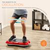 Lifepro Waver Vibration Plate Exercise Machine High-Intensity Vibration Plate for Lymphatic Drainage Full-Body Workout Vibrating Platform with Loop Bands Fitness Equipment for Strength & Toning view 4