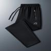 Men's Casual Pants for Obese Lightweight Joggers Quick Dry Cargo Track Running Workout Athletic Travel Golf Pants (as1, Alpha, 3X_l, Regular, Regular, Black-1) view 4