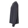 Bella Canvas Mens Triblend Long Sleeve Tee, 2XL, Solid Dark Grey Triblend view 3