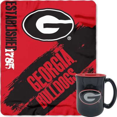 Boelter Brands NCAA Warm & Cozy College Bundle includes Coffee Mug and Fleece Blanket (Georgia Bulldogs)