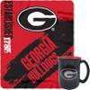 Boelter Brands NCAA Warm & Cozy College Bundle includes Coffee Mug and Fleece Blanket (Georgia Bulldogs) view 1