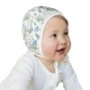 KLUSHA Bamboo and Cotton Double Sided Baby Beanie for Newborns Hospital Hat Reversible Breathable All Seasons Bonnet view 1