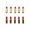 7.62x25 Tokarev Snap caps - Dummy Training Rounds - Set of 10 (Red & Brass) view 1