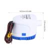 Bomba de agua de diafragma autocebante 1100GPH Automatic Boat Bilge Pump 12V Electric Marine Pump Boat Water Exhaust Pump Submersible Bilge Sump with Float Switch view 2